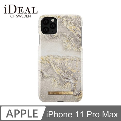 iDeal Of Sweden iPhone 11 Pro Max 北歐時尚瑞典流行手機殼-格雷格火花大理石
