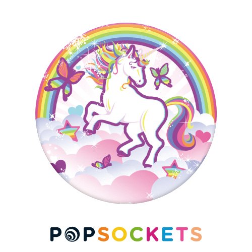 POPSOCKETS泡泡騷多功能手機支架2代-飛躍彩虹 (泡泡帽)