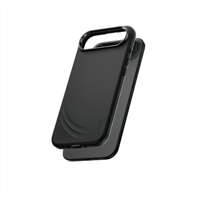 PanzerGlass iPhone Air 6.6吋 FLOW 親膚磁吸防摔殼金屬鍵款-黑