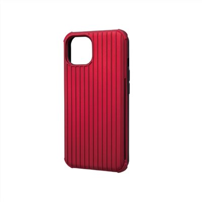 GRAMAS iPhone 13 軍規防摔經典手機殼- Rib (紅)